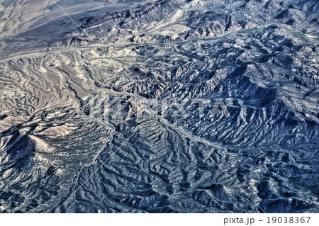 Mountain top view from airplane Mountain top view from airplane 19038367