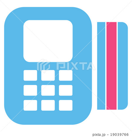 Card Processor Icon Card Processor Icon 19039766