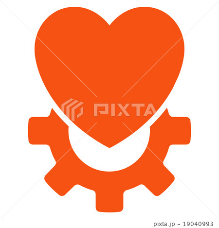 Mechanical Heart Icon Mechanical Heart Icon 19040993