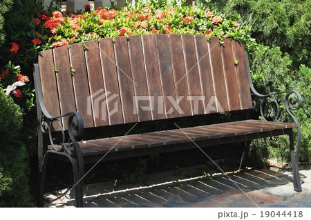 Vintage bench chair at the nature Vintage bench chair at the nature 19044418