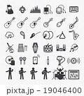 Music Icons set 2. illustration eps10 19046400