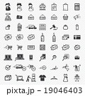 Shopping Icons Set. illustration eps10 19046403