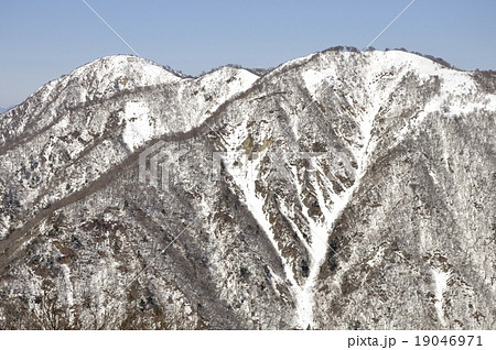 雪陵の丹沢山地 19046971