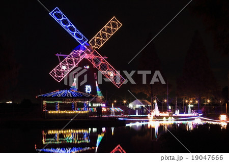あけぼの山農業公園のイルミネーション 19047666
