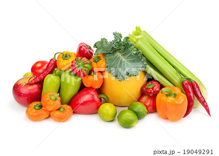 Assortment fresh fruit and vegetables Assortment fresh fruit and vegetables 19049291