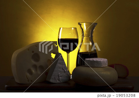 Red wine and cheese, saturated ambient rural theme Red wine and cheese, saturated ambient rural theme 19053208