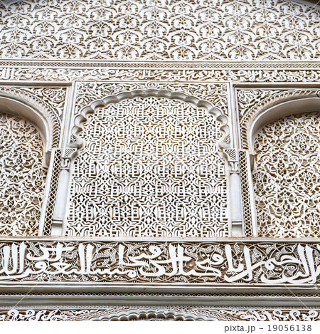 line in morocco africa old tile and colorate  19056138