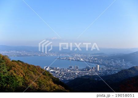 比叡山から大津市街を望む 比叡山から大津市街を望む 19058051