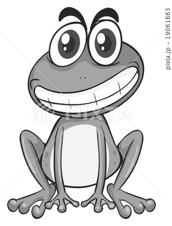 Little frog with happy face Little frog with happy face 19061663