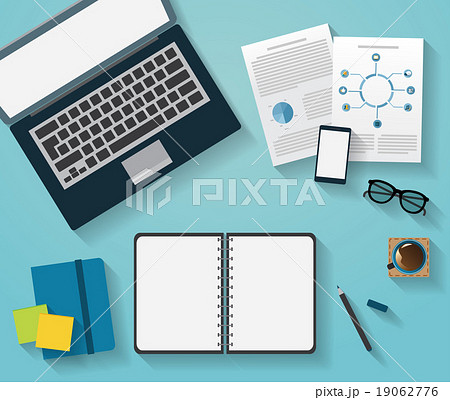 Table, Working, Businees, Meeting, High Angle View 19062776