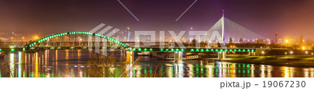 Panorama of Belgrade over the Sava river - Serbia Panorama of Belgrade over the Sava river - Serbia 19067230