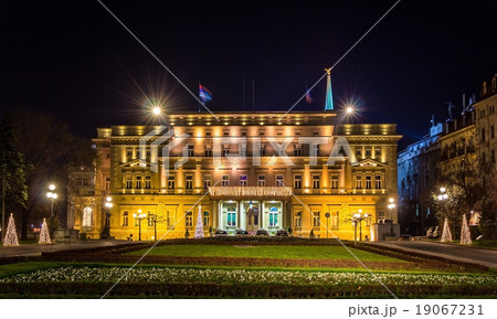 Belgrade City Hall at night - Serbia Belgrade City Hall at night - Serbia 19067231