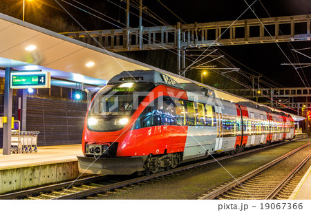 Austrian local train at Feldkirch station 19067366