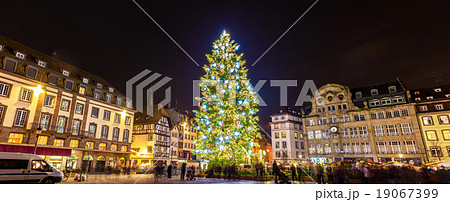 Christmas tree in Strasbourg, Capital of Christmas 19067399