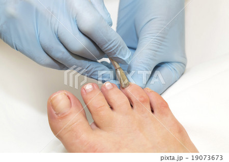 process of pedicure at beauty salon process of pedicure at beauty salon 19073673
