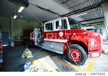 横浜根岸　米海軍第5消防署 19075005