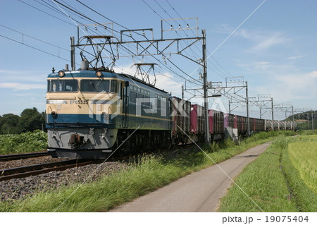EF65535牽引の貨物列車(佐倉~物井駅間にて) EF65535牽引の貨物列車(佐倉~物井駅間にて) 19075404