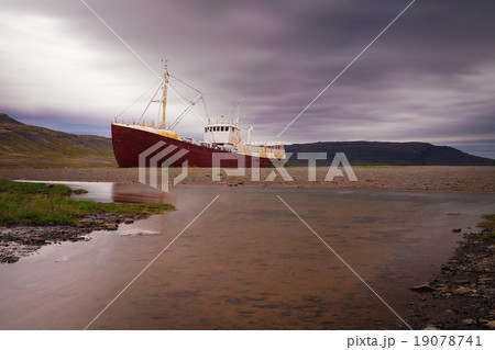 Wreck of Fishing boat, Iceland 19078741