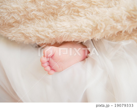 赤ちゃん乳児の足 Baby leg 19079333