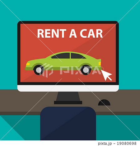 Rental car banners. Rental car banners. 19080698