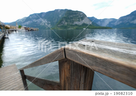 Scenic landscape view of Hallstatt, Austria Scenic landscape view of Hallstatt, Austria 19082310