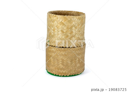 Wicker Bamboo sticky rice tradition handicraft 19083725
