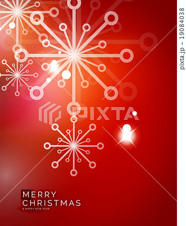 Christmas red abstract background with white 19084038