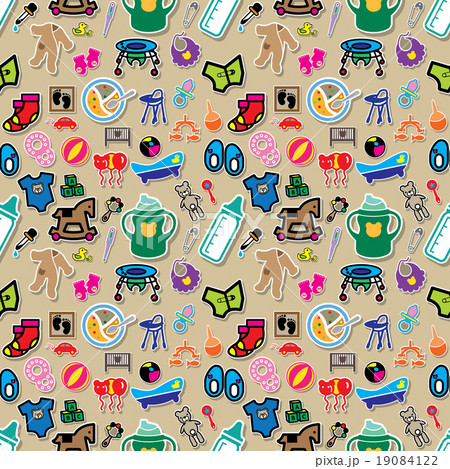 baby icons seamless baby icons seamless 19084122