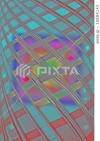 twisted disco rainbow tube, decor diversity. 19084143