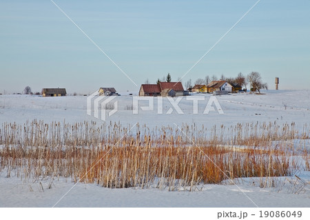 Rural Winter Landscape Rural Winter Landscape 19086049
