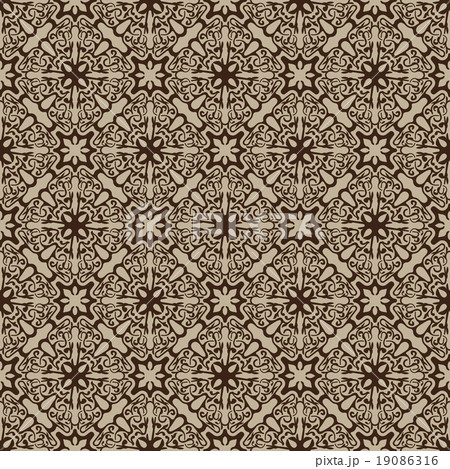 Brown seamless pattern 19086316
