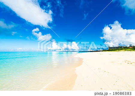 沖縄、海、ビーチ、海景 19086383