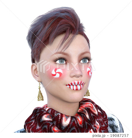 若い女性 19087257