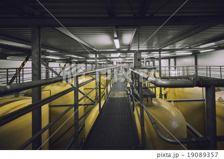 Industrial interior with welded silos Industrial interior with welded silos 19089357