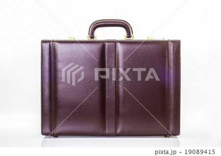Business leather briefcase. 19089415