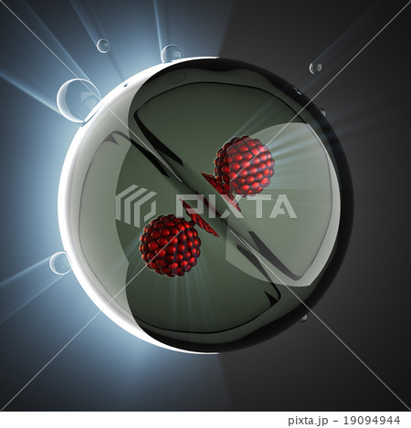 micro cell scientific illustration 19094944