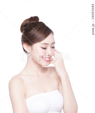 beautiful Skin care woman Face 19095689