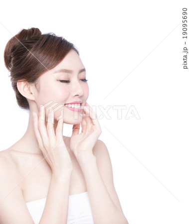 beautiful Skin care woman Face beautiful Skin care woman Face 19095690