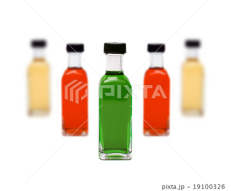 Line of glass bottles Line of glass bottles 19100326