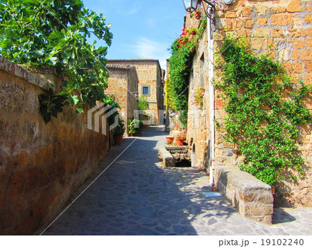 レンガ敷きの細道 レンガ敷きの細道 19102240