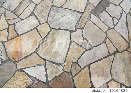 石畳のテクスチャの写真素材