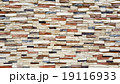 Background of  vintage color brick wall 19116933