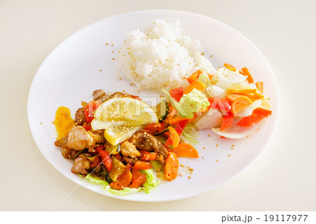 chicken with rice chicken with rice 19117977