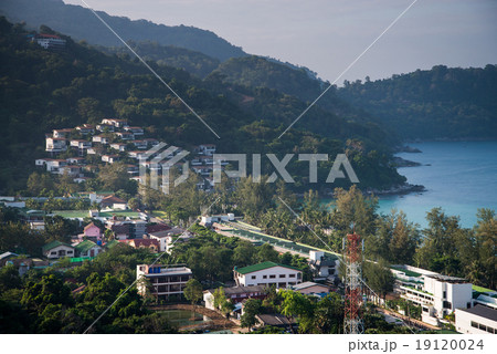 Andaman sea view from Hotel rooftop Andaman sea view from Hotel rooftop 19120024