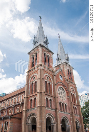 The Notre-Dame Saigon Basilica in Ho Chi Minh City, Vietnam, Sou 19120711