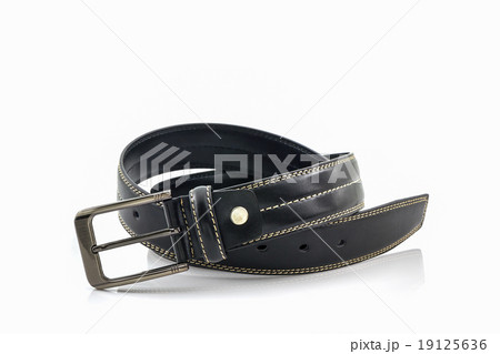 Black leather belt for men. Black leather belt for men. 19125636
