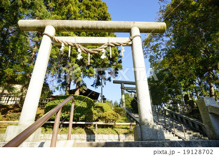 神峰神社　一の鳥居 19128702