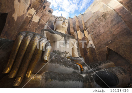 タイ国スコータイの仏像 タイ国スコータイの仏像 19133436