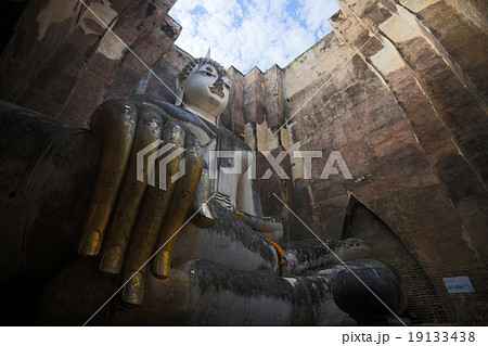 タイ国スコータイの仏像 タイ国スコータイの仏像 19133438