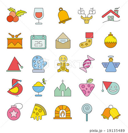 Christmas icons 19135489